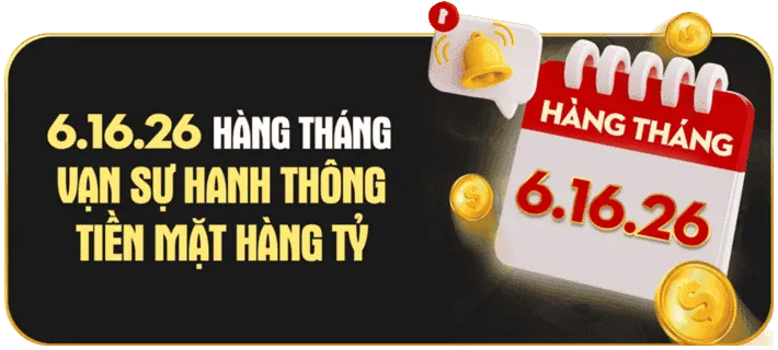 Thông báo khuyến mãi độc quyền mới nhất từ f1686 cổng game